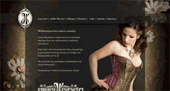 Desktop Screenshot of emoco-corsetry.de