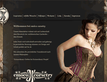 Tablet Screenshot of emoco-corsetry.de